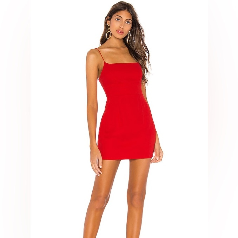 Superdown - Small - Dixie Backless Dress in Red